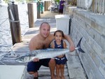 Steve and Mia's first Kingfish