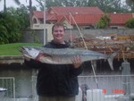 Ryan with a 40lb Kingfish.