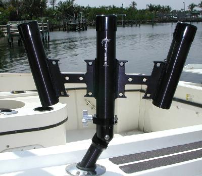 Hydra Swivel/Tilt Trident Rod Holder - Saltwater Fishing Tackle