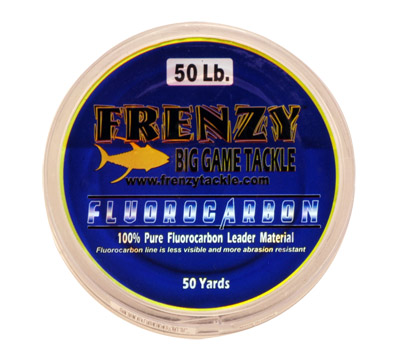 Frenzy Fluorocarbon Leader 50 Yard Spool