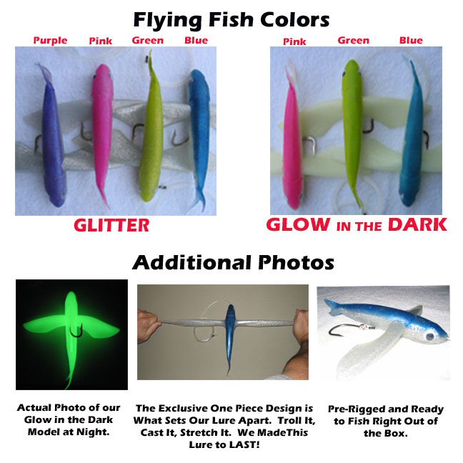 Frenzy Ballistic Flying Fish - Original Style Glowing