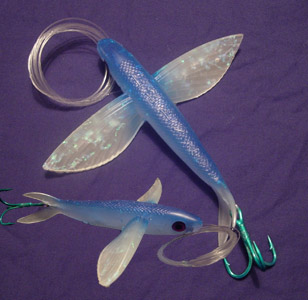 Frenzy Ballistic Flying Fish - 6" Bite Size